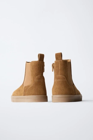 Кожаные ботинки- Заказать в России