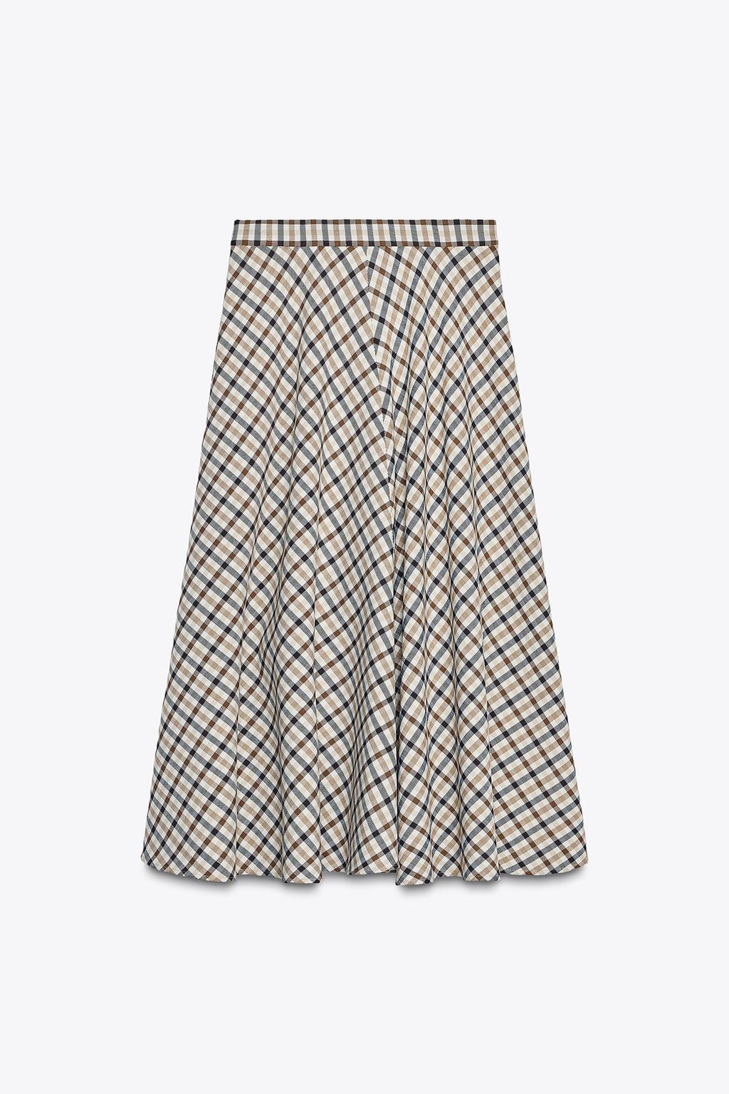 ЮБКА В КЛЕТКУ — ZW COLLECTION