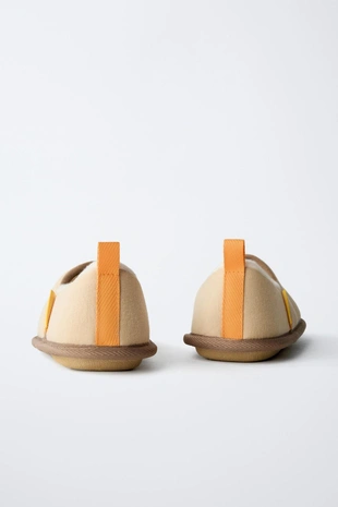 Домашние тапочки с деталями- Заказать в России