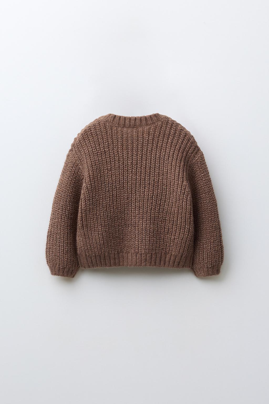 СВИТЕР С ЦВЕТОЧНЫМ УЗОРОМ