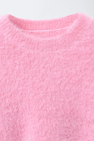 Свитер из ворсистого трикотажа- Заказать в России