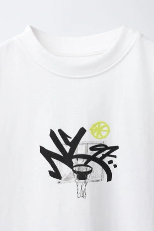 Футболка с принтом- Заказать в России