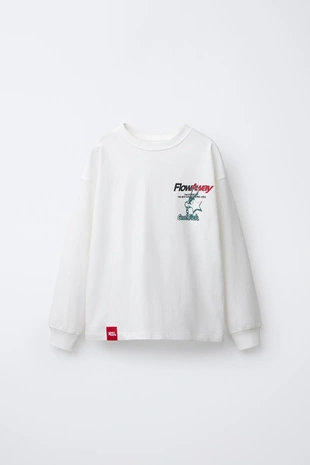 Футболка с принтом в виде брелка- Заказать в России