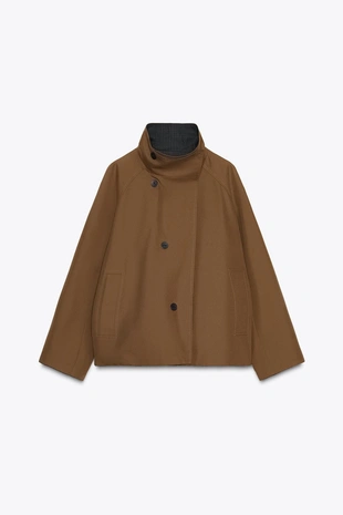 Короткий двусторонний тренч — ZW COLLECTION- Заказать в России