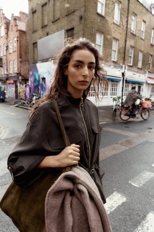 Куртка сафари со шнурком- Заказать в России