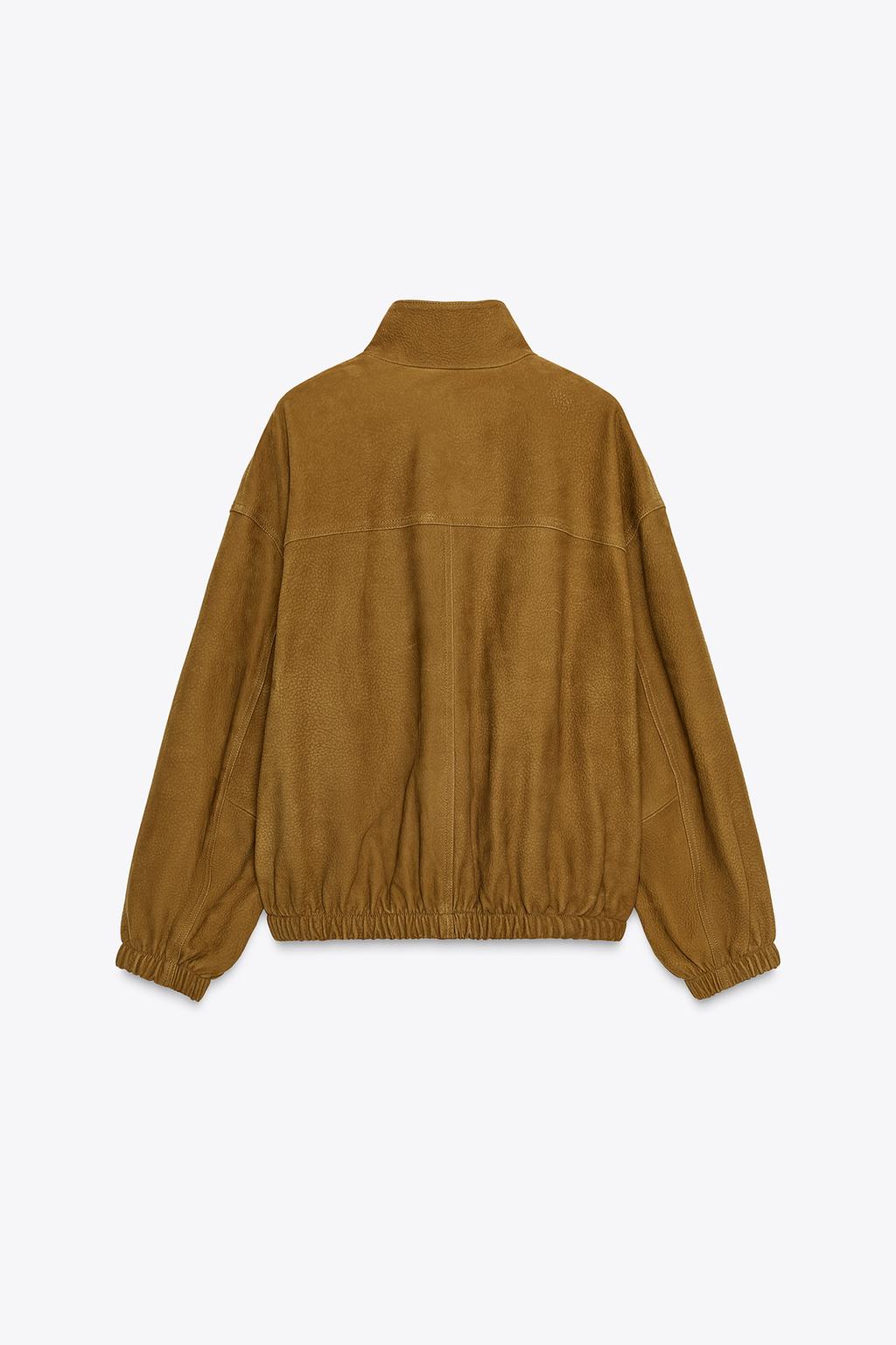 КОЖАНАЯ КУРТКА-БОМБЕР ZW COLLECTION LIMITED EDITION