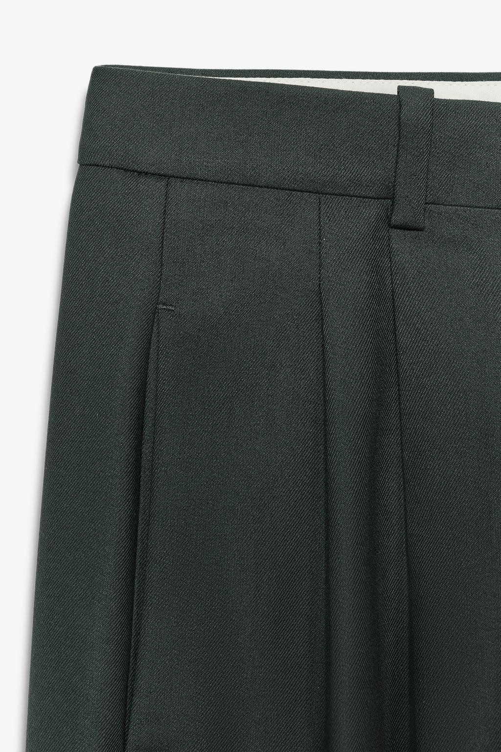ШИРОКИЕ БРЮКИ С ЗАЩИПАМИ — ZW COLLECTION