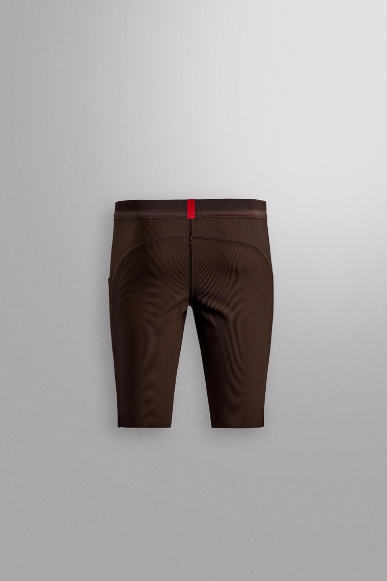 Леггинсы с фактурным эффектом и эффектом коррекции фигуры