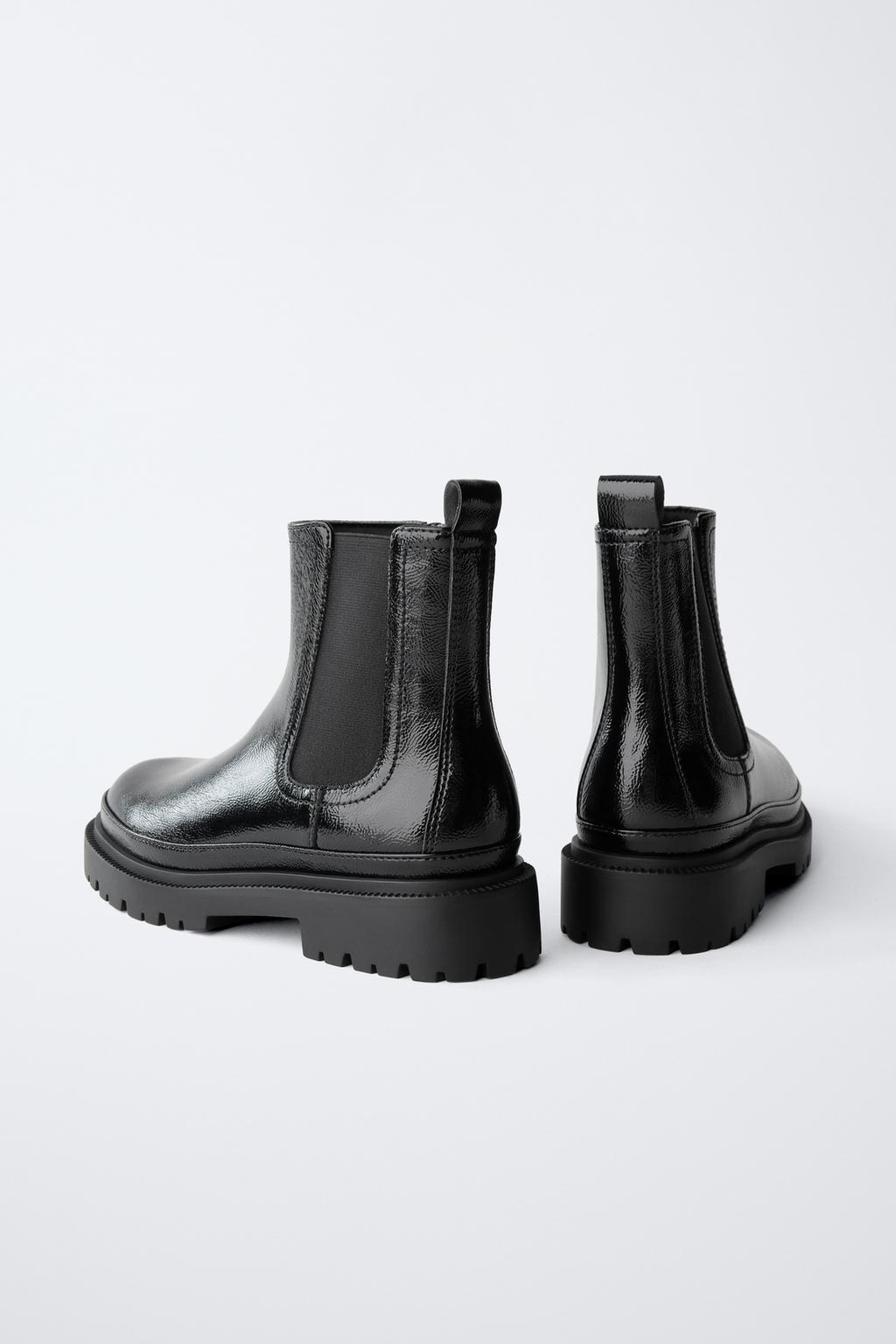 ЛАКИРОВАННЫЕ БОТИНКИ