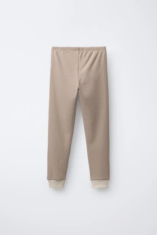 6-14 лет/пижама в рубчик с контрастной отделкой- Заказать в России