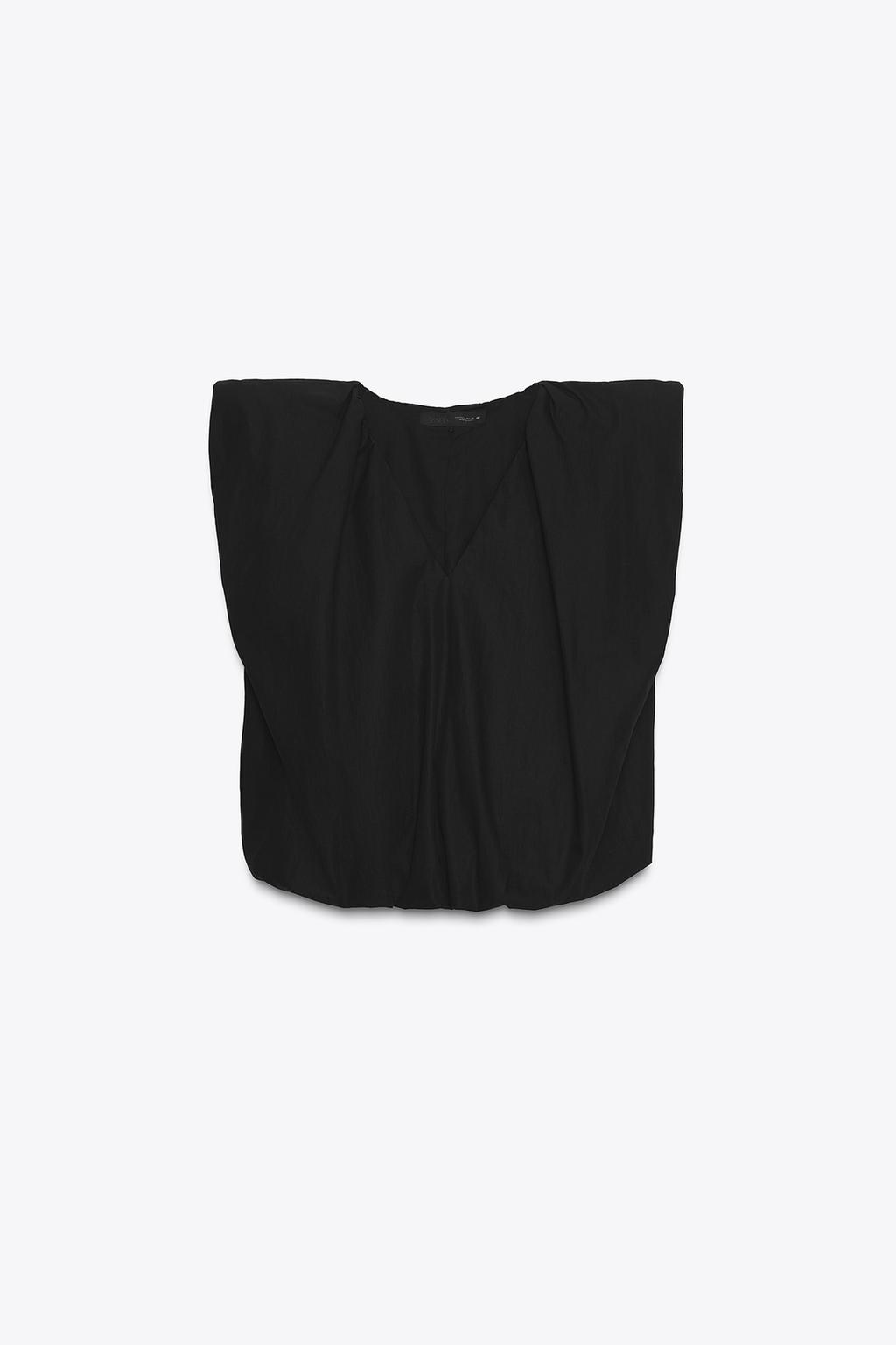 ТОП ИЗ ПОПЛИНА С ПРИСБОРЕННЫМ НИЗОМ — ZW COLLECTION