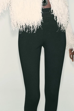 Легинсы с широким поясом- Заказать в России