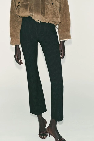 Легинсы MINI FLARE в полоску- Заказать в России