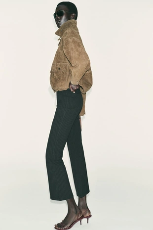 Легинсы MINI FLARE в полоску- Заказать в России