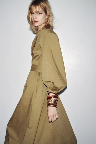 Платье-рубашка с поясом — ZW COLLECTION- Заказать в России