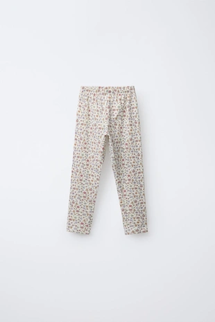 2–6 лет/ пижама с цветочным принтом- Заказать в России