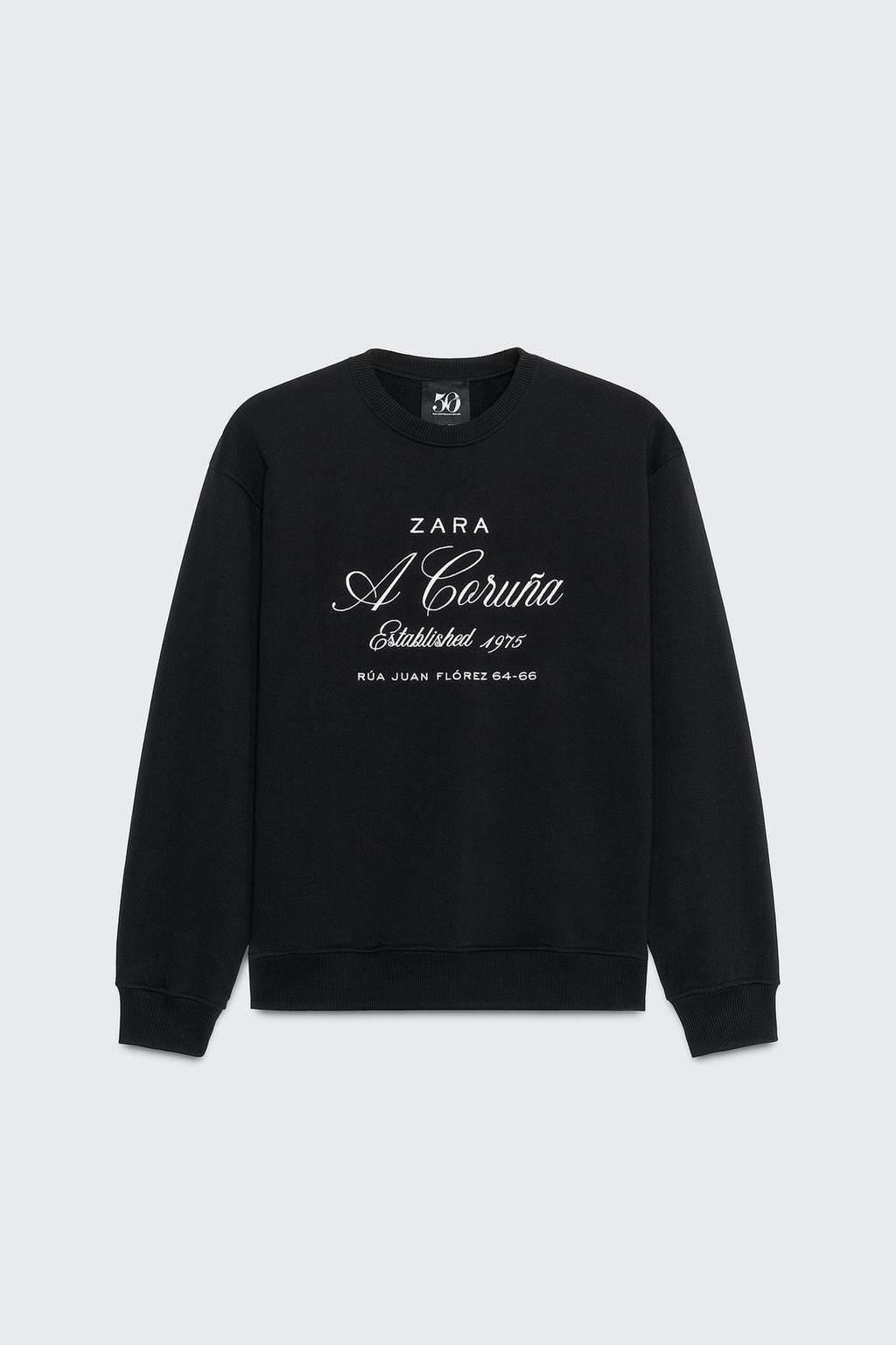 ТОЛСТОВКА С ВЫШИВКОЙ CREW NECK 50TH ANNIVERSARY
