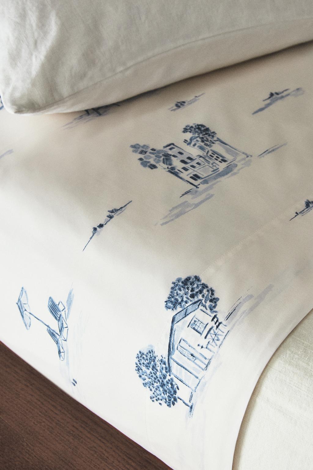 Простынь toile de jouy