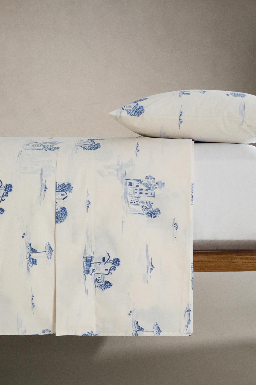 Простынь toile de jouy