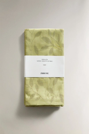 Сервировочная салфетка PLANT JACQUARD (упаковка из 2 шт.)- Заказать в России
