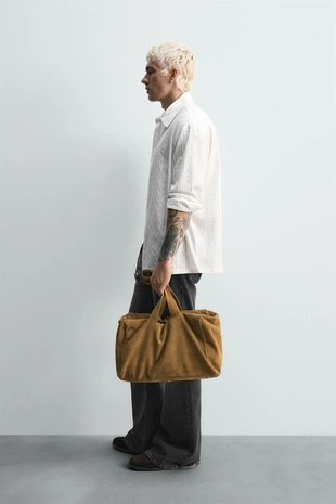 Рубашка струящегося покроя в полоску- Заказать в России