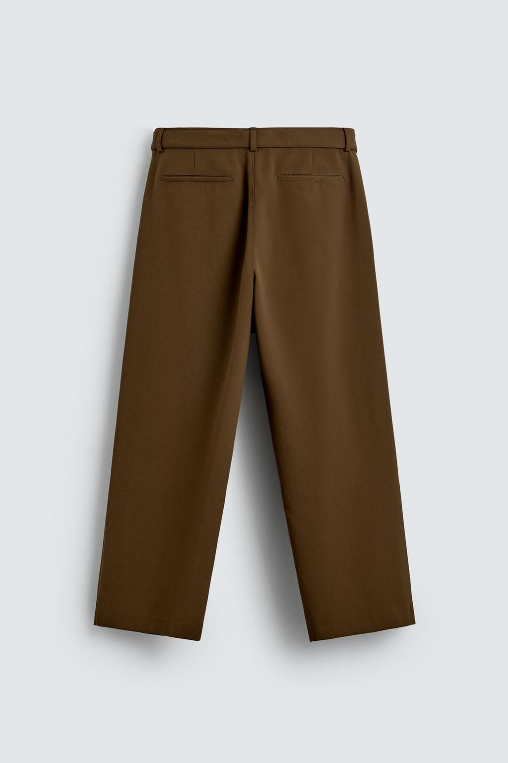 БРЮКИ RELAXED FIT С РЕМНЕМ