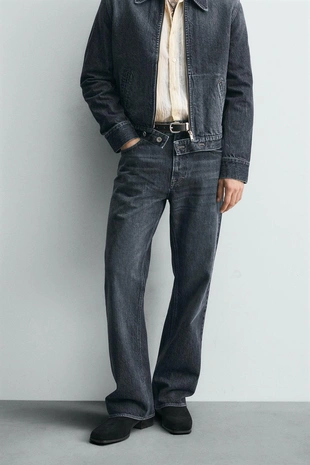 Джинсы FLARED FIT лимитированная серия- Заказать в России