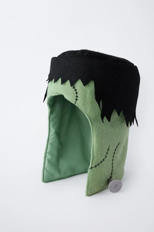 Green | 0653/778/500 - Zara Шлем костюма франкенштейна