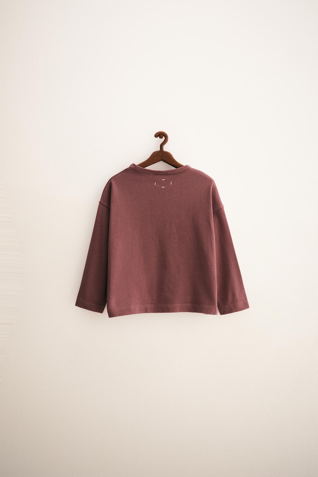 ZARA TIMELESS - ОДНОТОННАЯ ХЛОПКОВАЯ ФУТБОЛКА