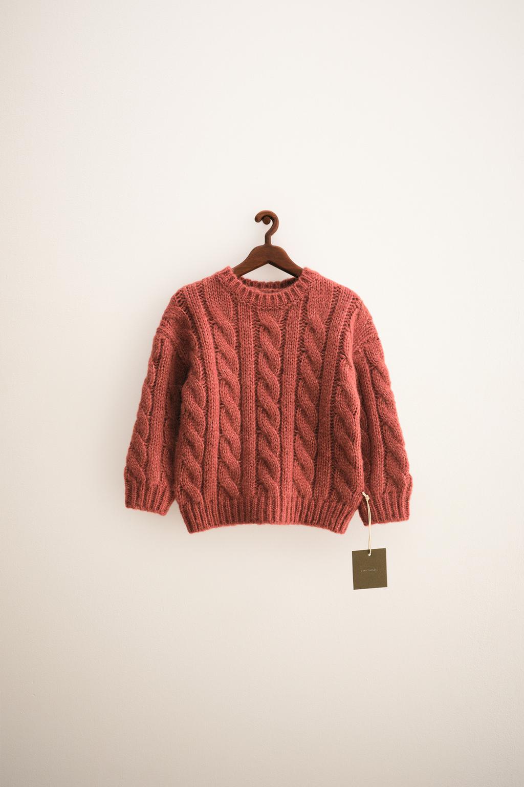 ZARA TIMELESS — ДЖЕМПЕР С ВЯЗКОЙ «КОСЫ» ИЗ ШЕРСТИ