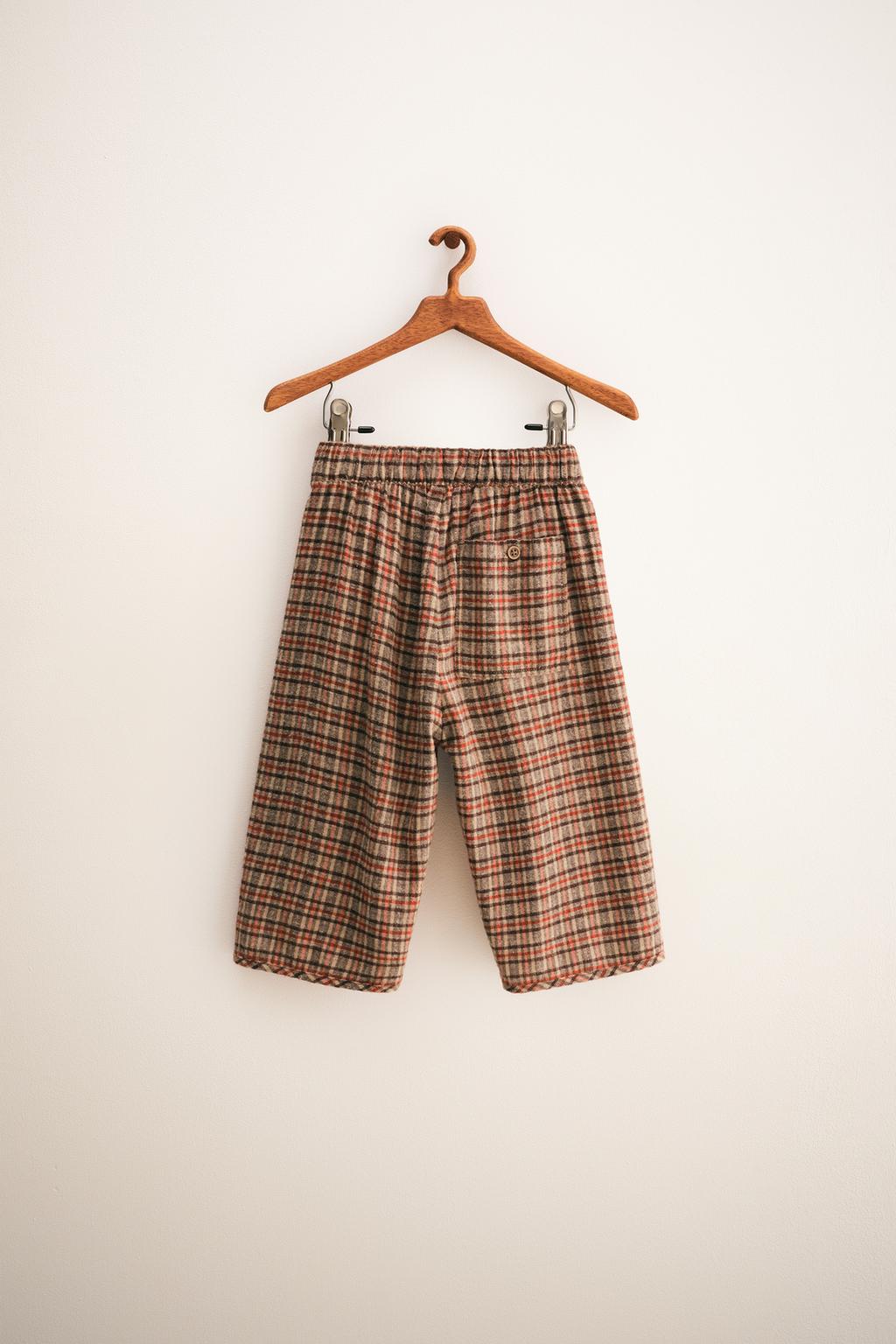 ZARA TIMELESS - БРЮКИ BAGGY В КЛЕТКУ