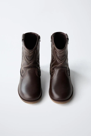 Ковбойские сапоги с вышивкой- Заказать в России