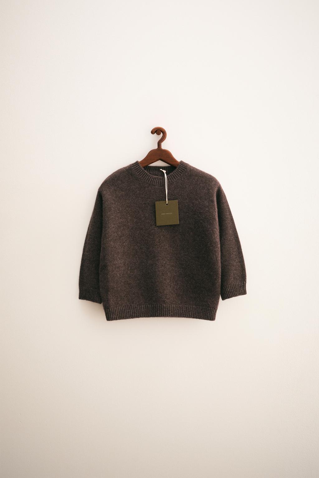 ZARA TIMELESS — ТРИКОТАЖНЫЙ ДЖЕМПЕР ИЗ КАШЕМИРА