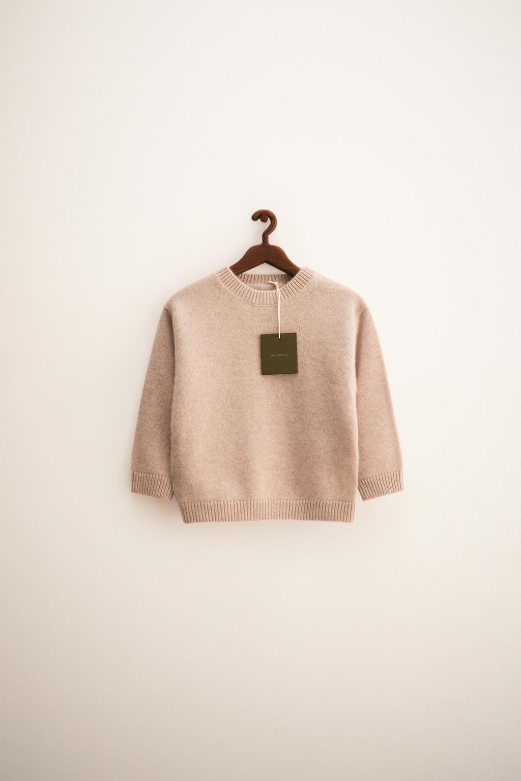 ZARA TIMELESS — ТРИКОТАЖНЫЙ ДЖЕМПЕР ИЗ КАШЕМИРА