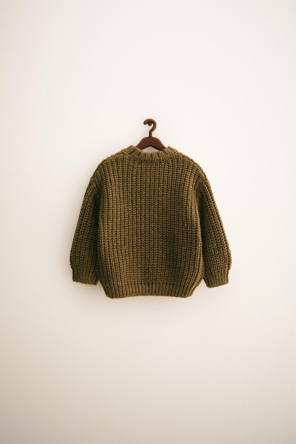ZARA TIMELESS — СВИТЕР КРУПНОЙ ВЯЗКИ ИЗ ШЕРСТИ
