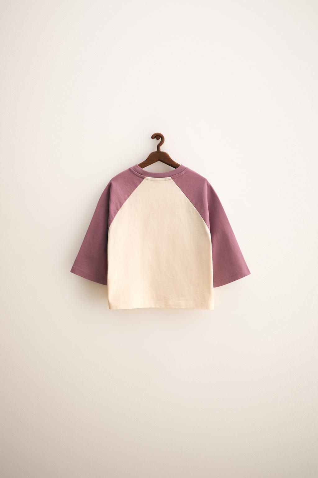 ZARA TIMELESS — ФУТБОЛКА С РУКАВАМИ РЕГЛАН