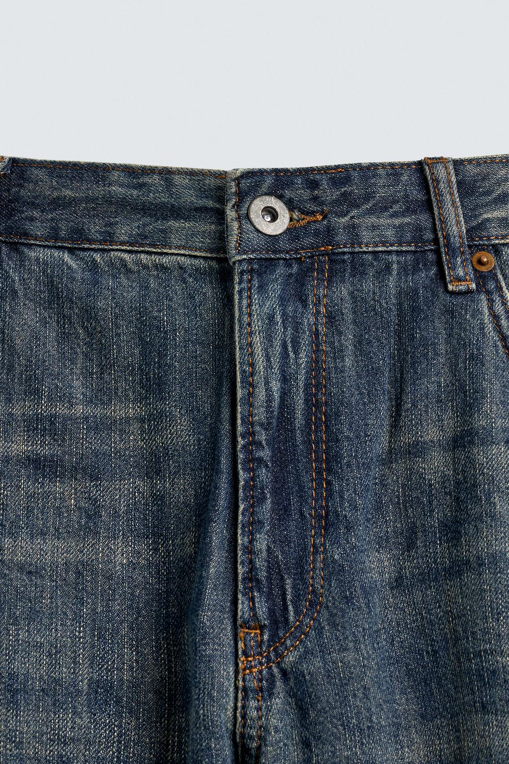 ДЖИНСЫ FLARE FIT С ЗАНИЖЕННОЙ ТАЛИЕЙ