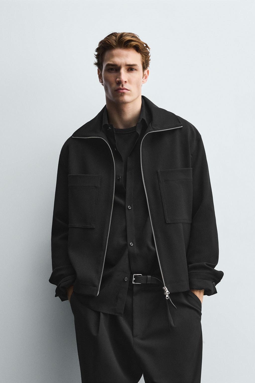 КУРТКА-РУБАШКА BOXY FIT НА МОЛНИИ