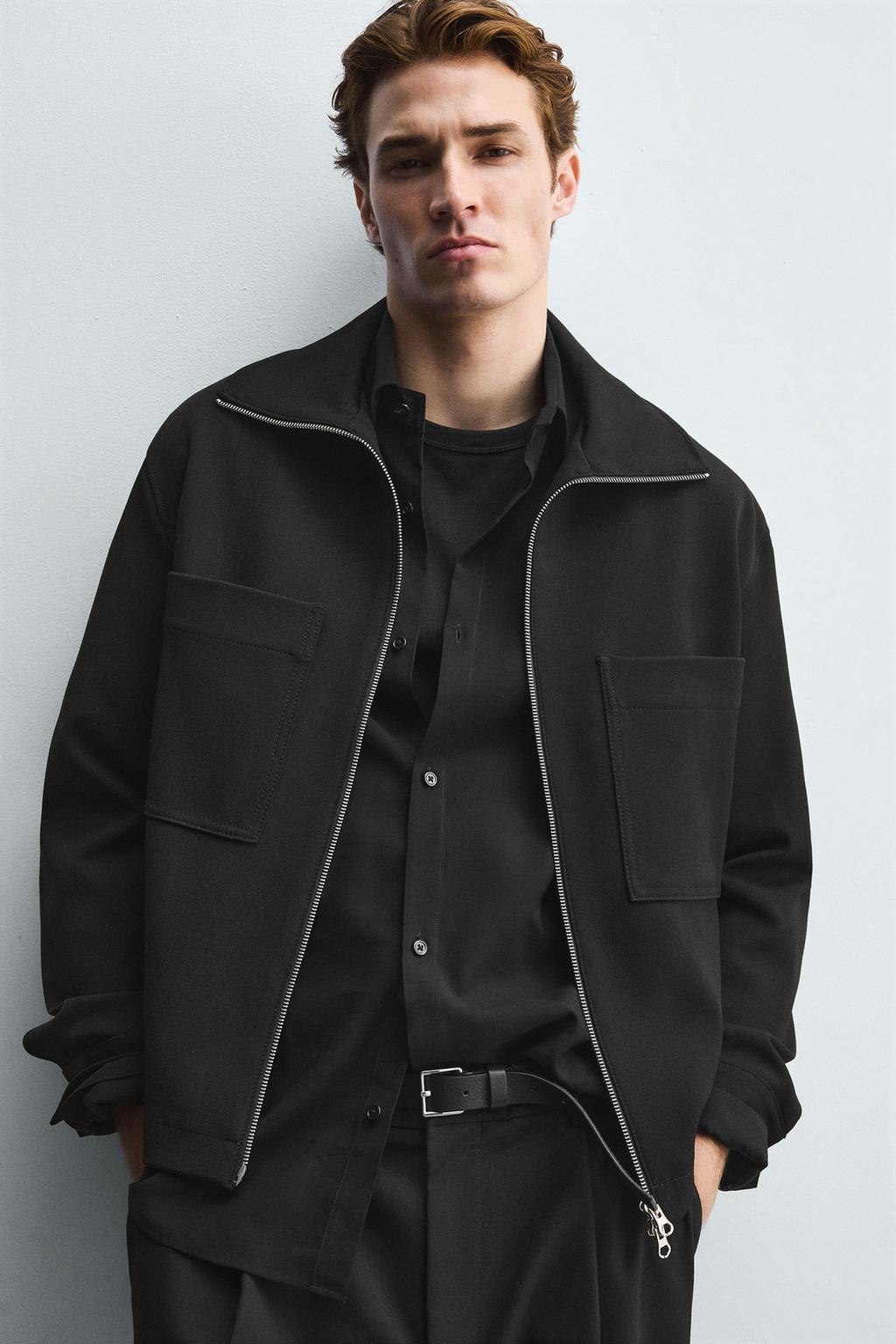 КУРТКА-РУБАШКА BOXY FIT НА МОЛНИИ