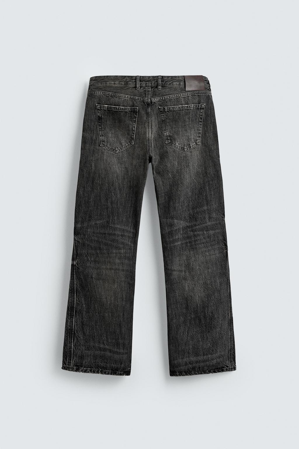 ДЖИНСЫ FLARE FIT С ЗАНИЖЕННОЙ ТАЛИЕЙ