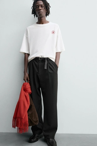 Футболка с принтом в виде текста- Заказать в России