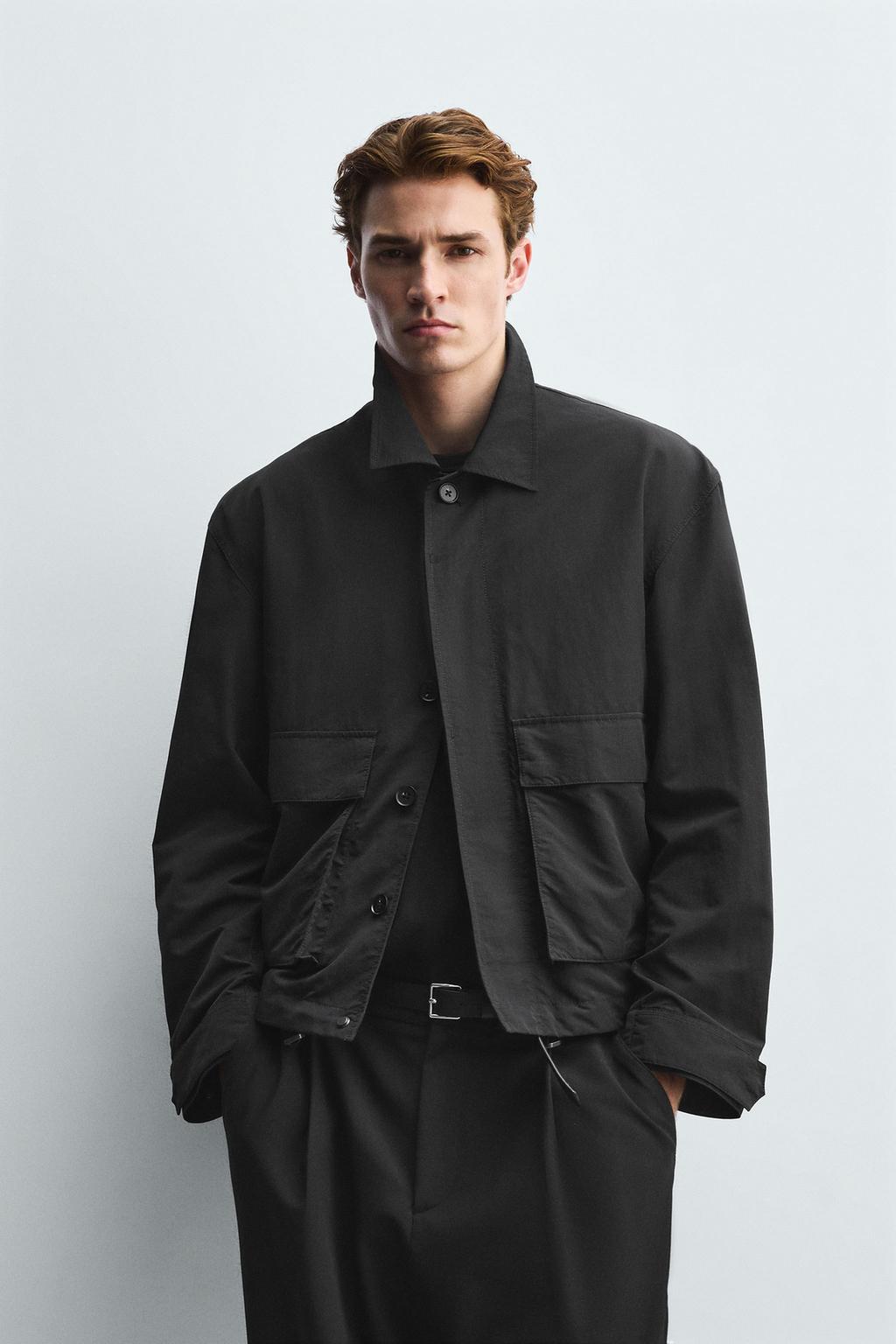 КУРТКА BOXY FIT С КАРМАНАМИ