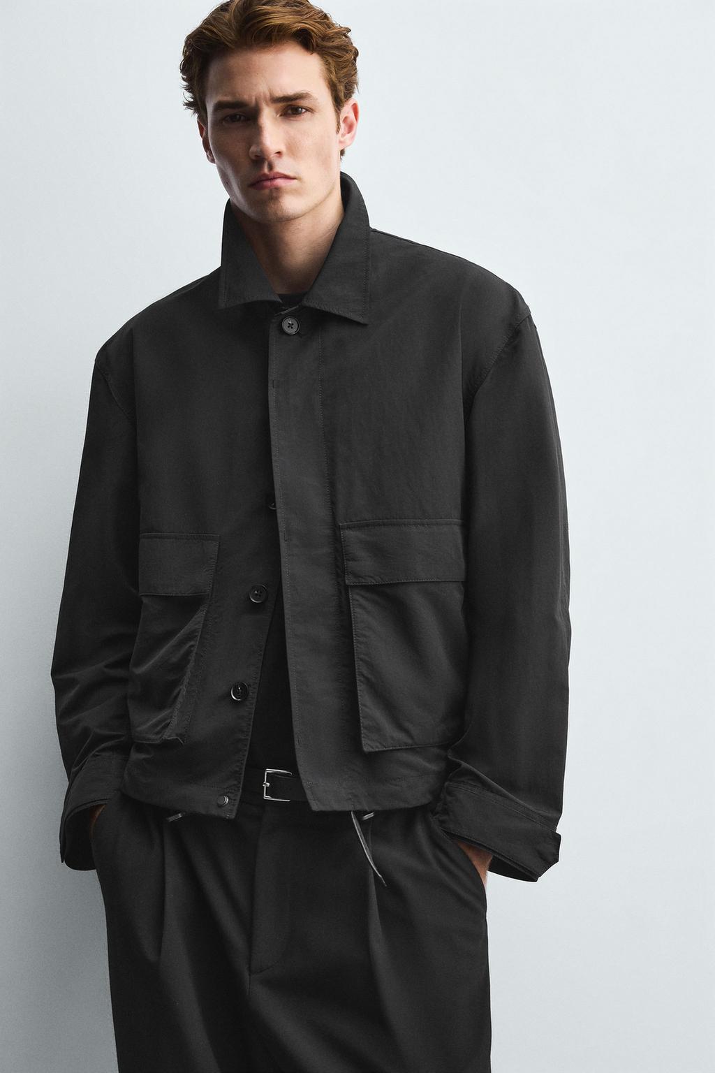 КУРТКА BOXY FIT С КАРМАНАМИ