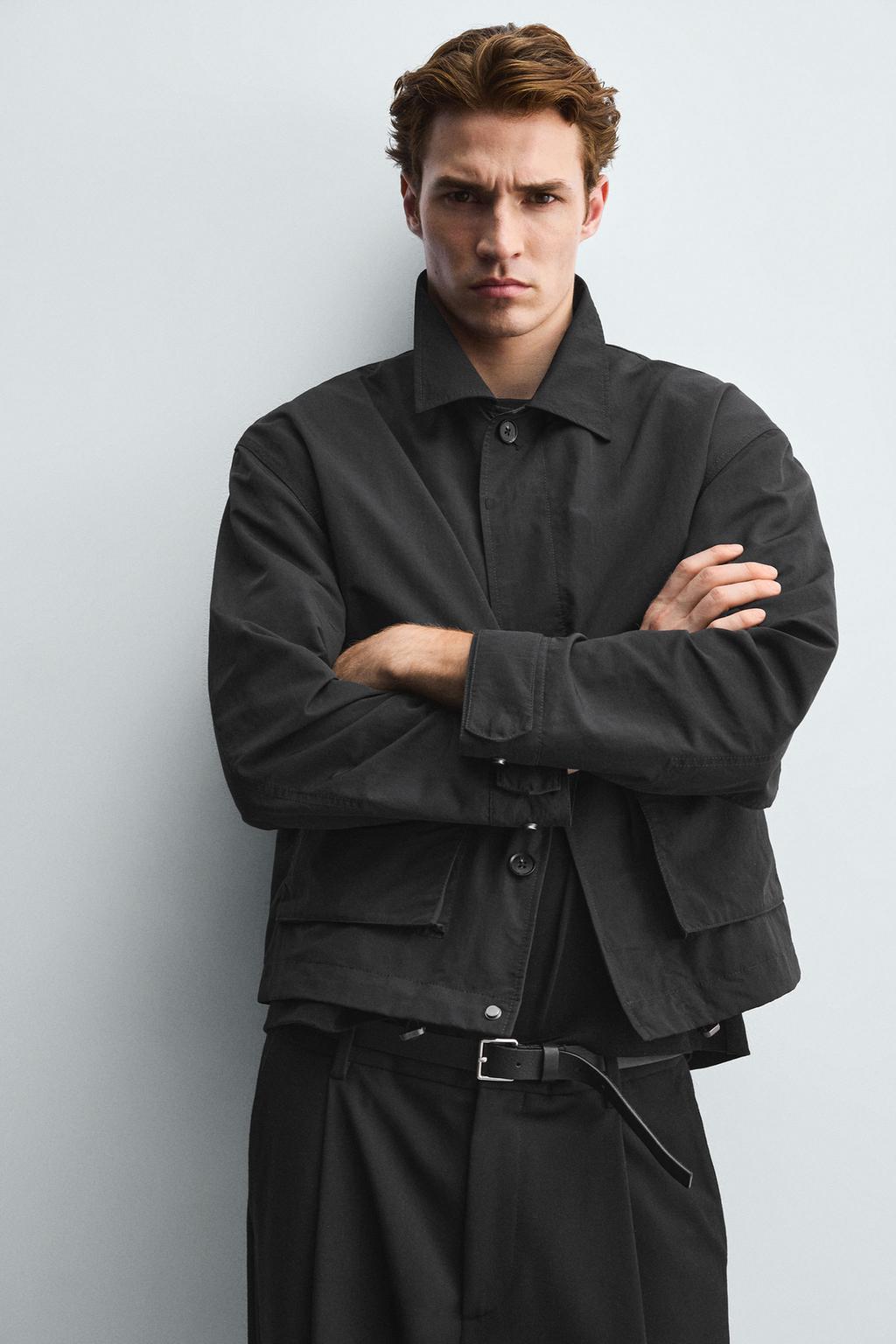 КУРТКА BOXY FIT С КАРМАНАМИ