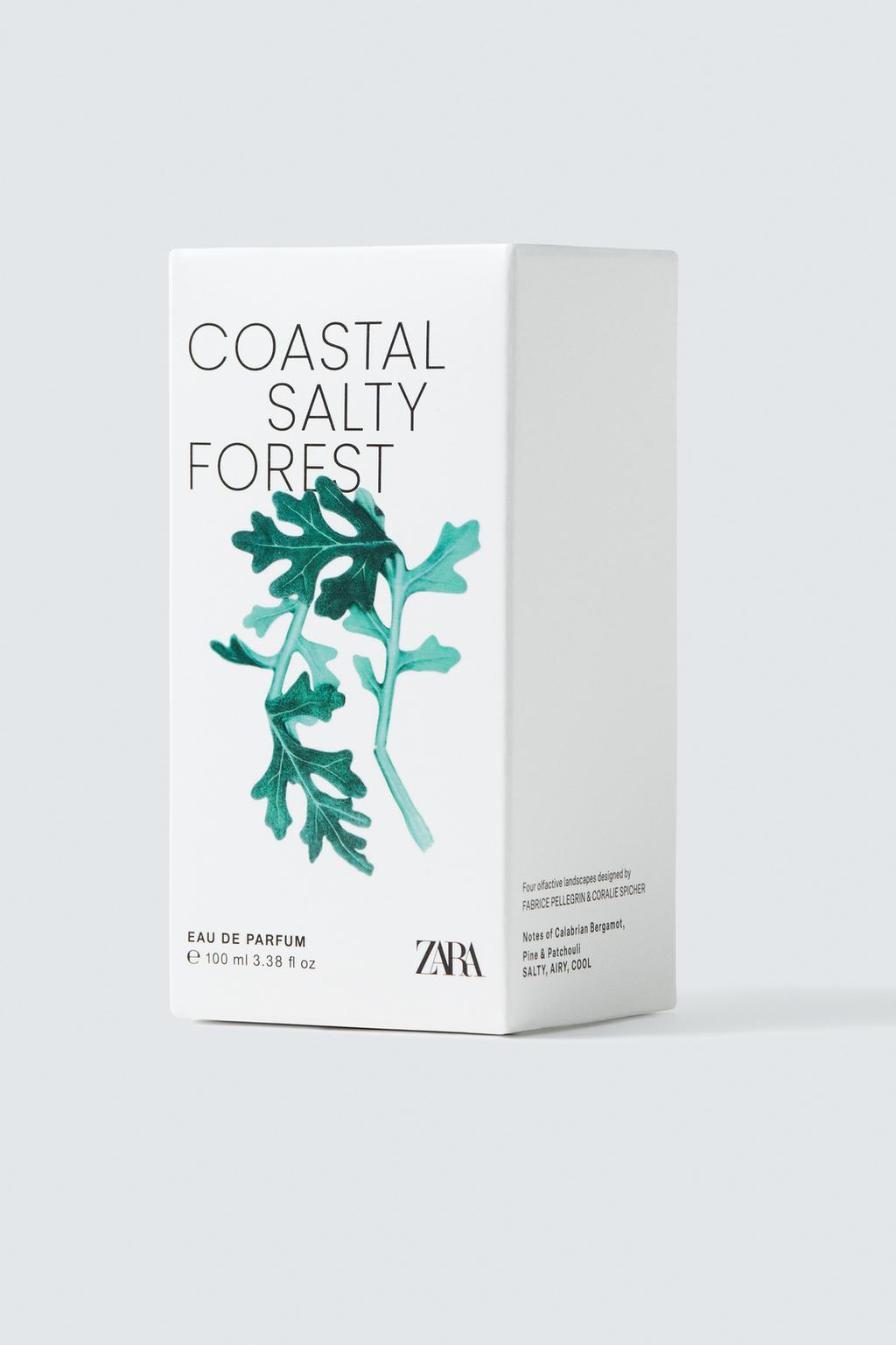 Парфюм zara coastal salty forest edp 100мл (3,38 жидк. унц.)