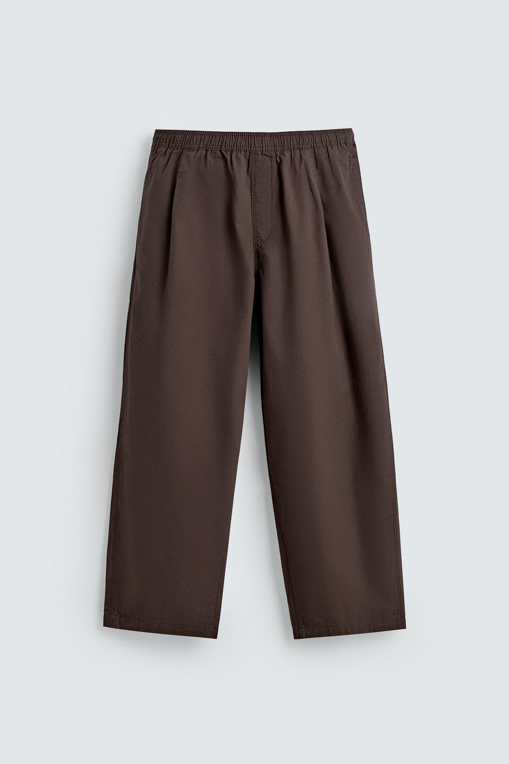 БРЮКИ BALLOON FIT С ЗАЩИПАМИ