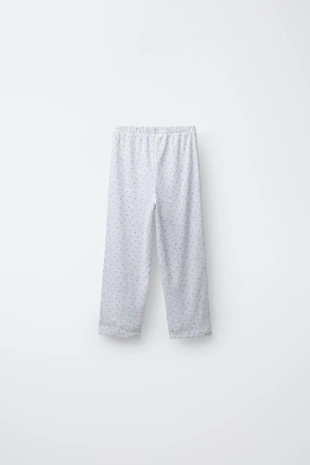 2-6 лет/вафельная пижама с цветочным принтом- Заказать в России