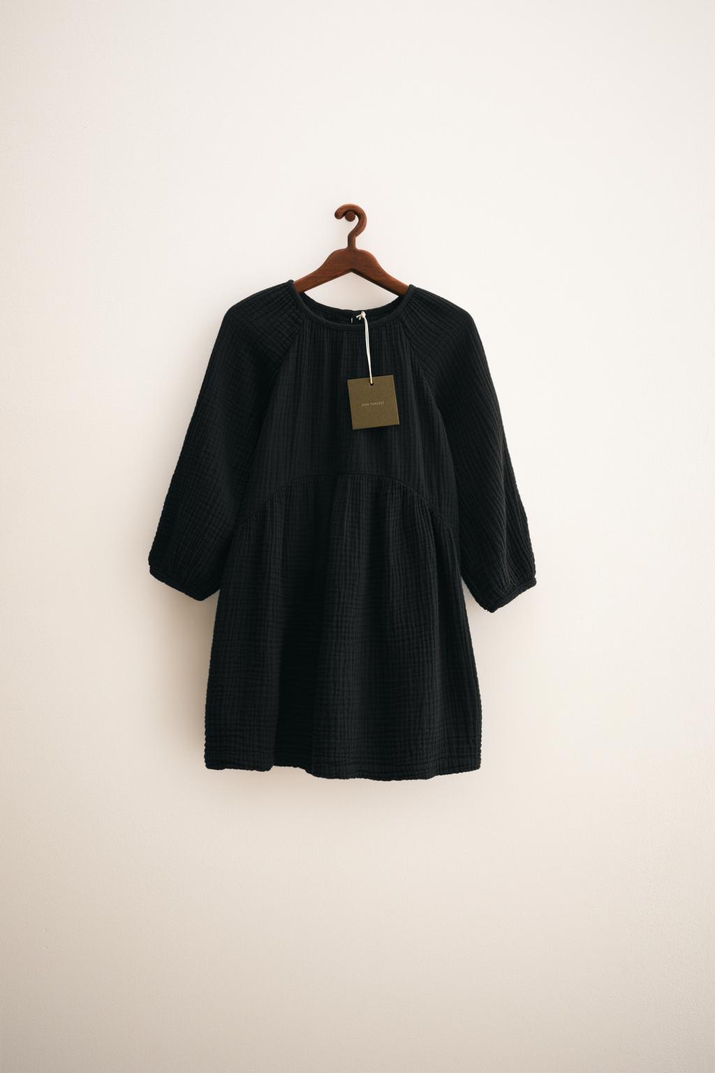 ZARA TIMELESS — ПЛАТЬЕ ИЗ МУСЛИНА