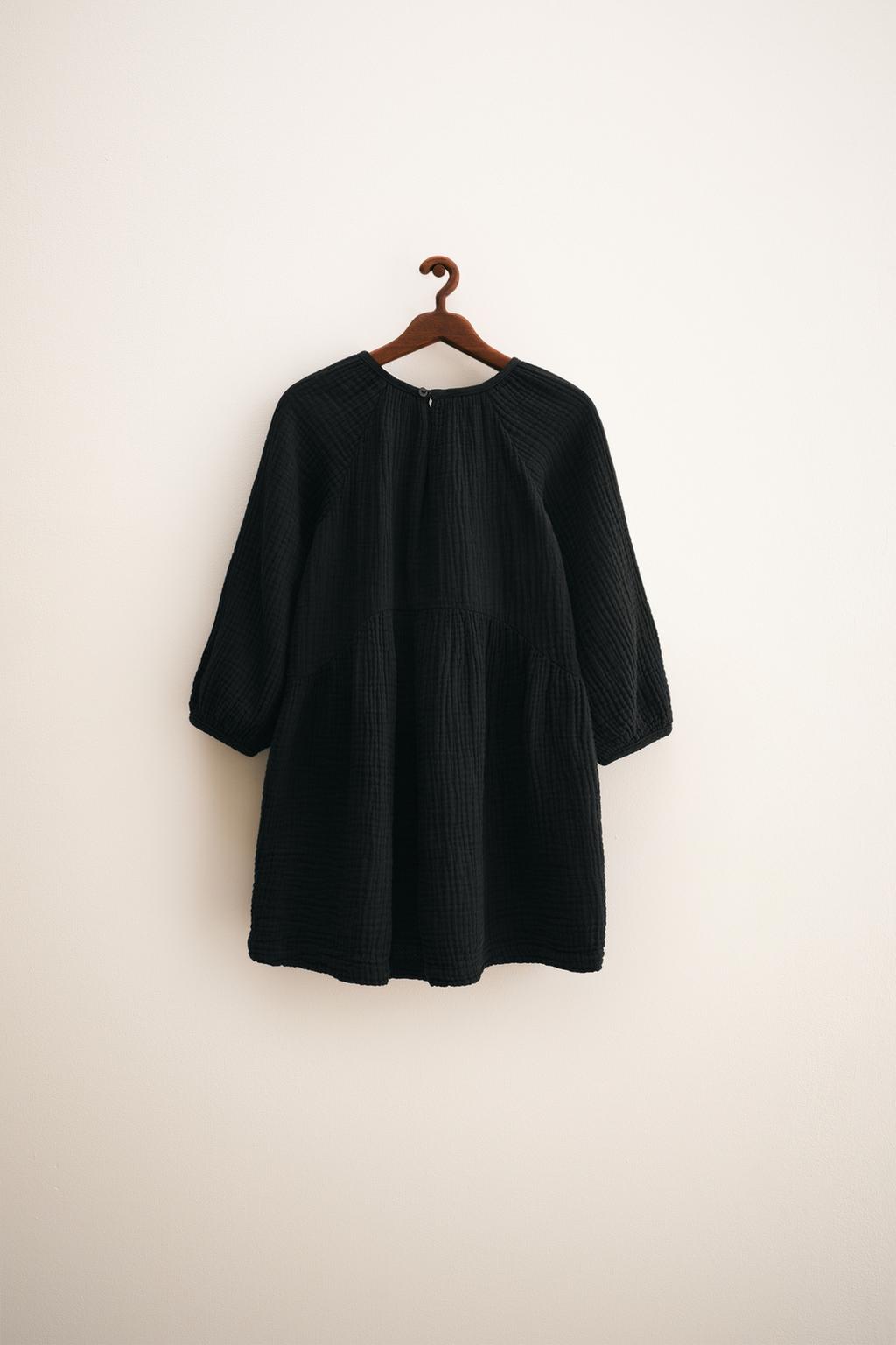 ZARA TIMELESS — ПЛАТЬЕ ИЗ МУСЛИНА