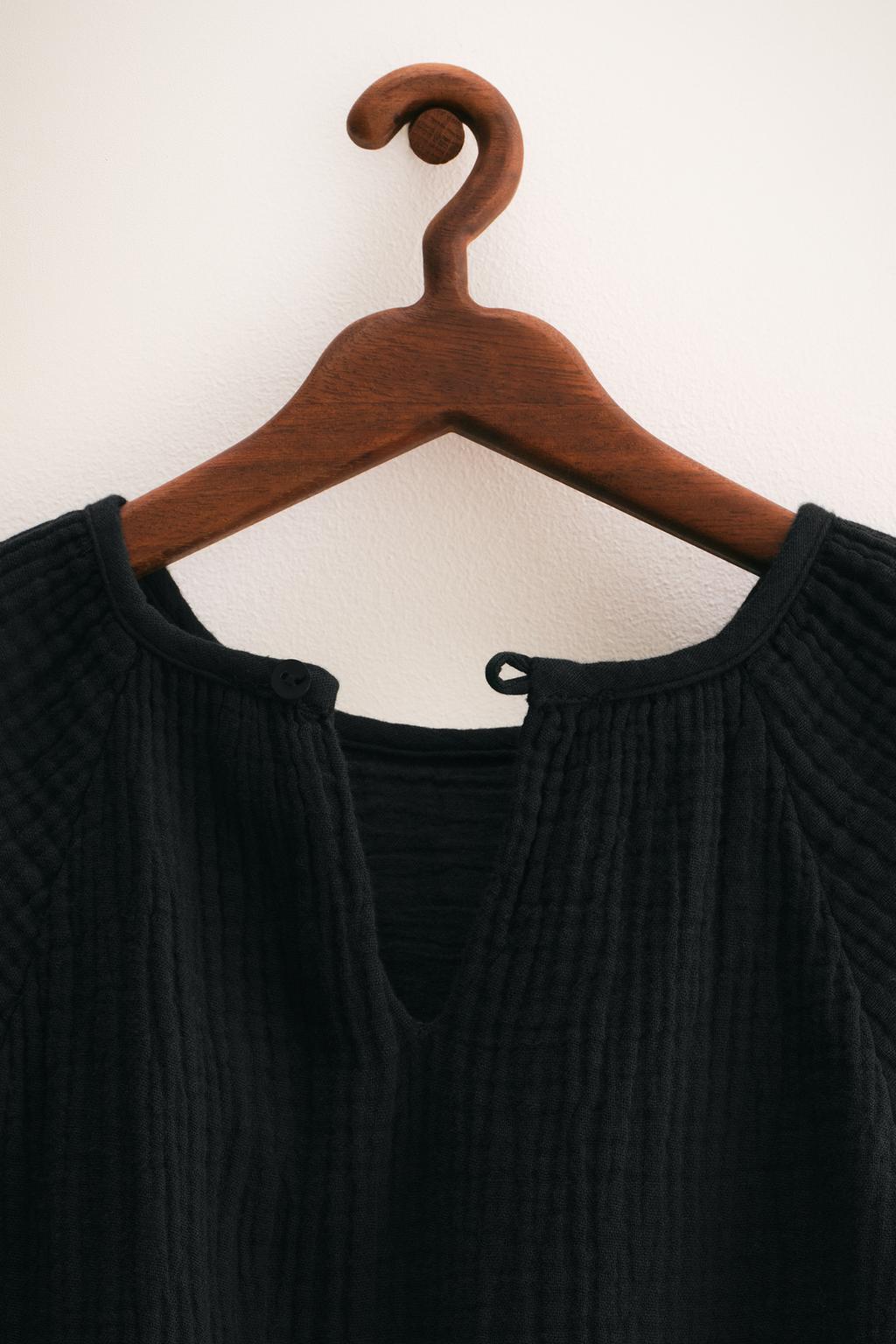ZARA TIMELESS — ПЛАТЬЕ ИЗ МУСЛИНА